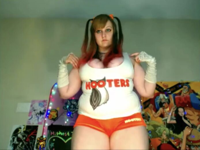 BabyZelda Busts Out Her Hooters