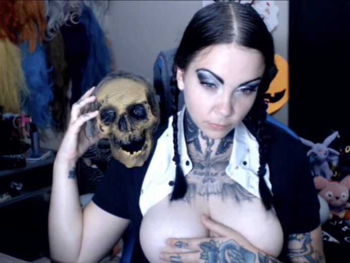 Mysterious And Ooky, It’s Sinomin’s Wednesday Addams
