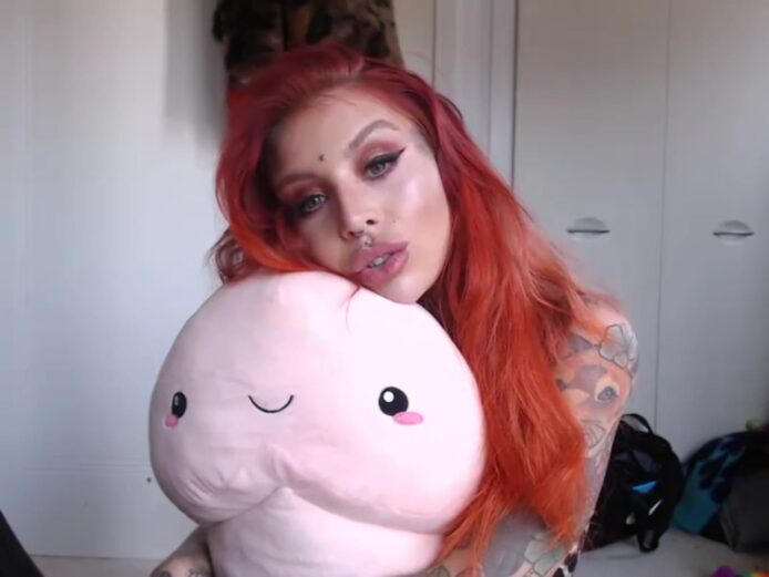Naughty Fun With Peachhes And Her Big Pink Friend