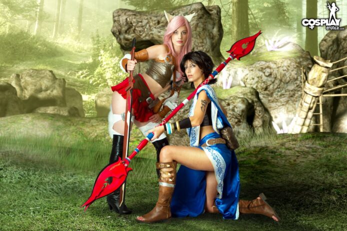 Cosplay Erotica: Marilyn And Angela Are Final Fantasy Ready