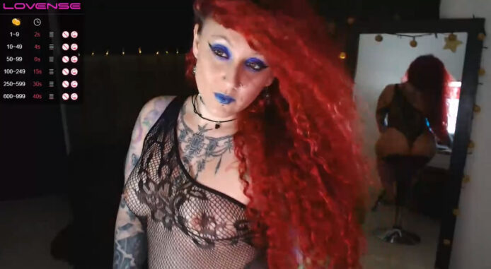 Kethsalyfire Gets The Party Going With Her See-Through Outfit