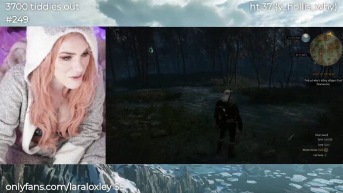 LaraLoxley Goes Exploring And Finding Quests In Witcher 3