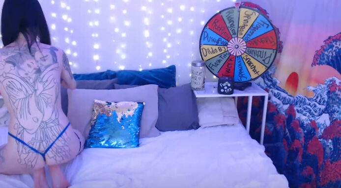 LucyLovesick Spins Her Wheel For Some Pleasureful Fun