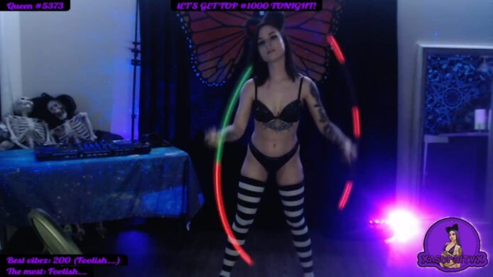 XAstraltvX Puts A Colorful Spin On Her Show