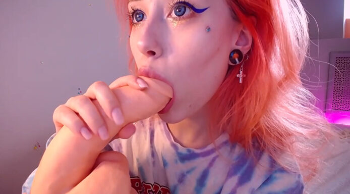 Emmbielle Is Both Cute And Naughty During Her Blowjob Tease