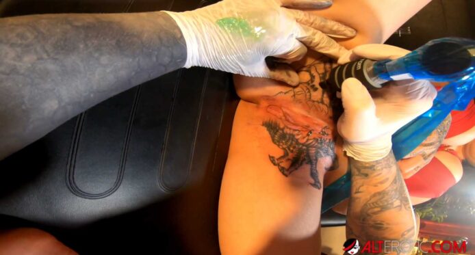 Misha Montana's Alien Kitty Tattoo Kicks Off New AltErotic Series