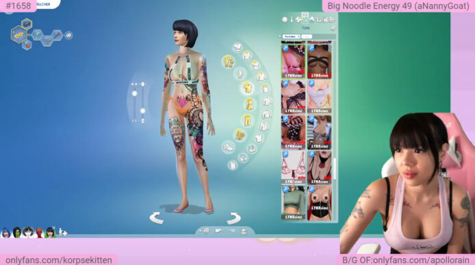 KorpseKitten Gives Her Sims 4 Characters A Makeover Right In Time For A Special Holiday Trip