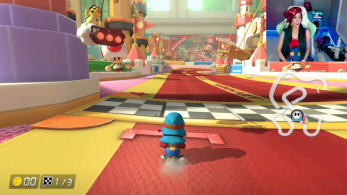 LexaLuv Goes Cruisin' In Mario Kart As Mario