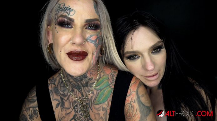 AltErotic: Misha Montana Gets Tattooed And Dominated By Evilyn Ink