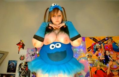 Babyzelda's Sweet And Sexy Cookie Monster Show