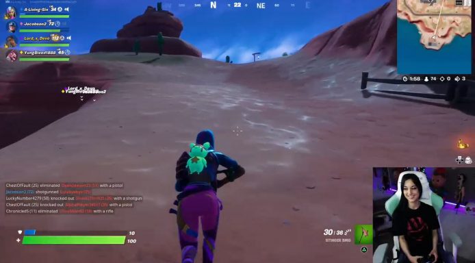 A Colorful Game Of Fortnite With LexaLuv