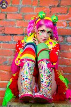 BlueBlood: Ultra Happy Brings Colorful Bliss To Her Tease