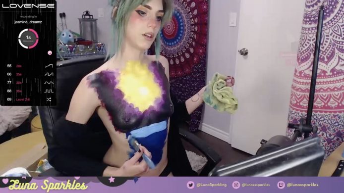 Lunasparkles Partakes In The Boob Ross Challenge
