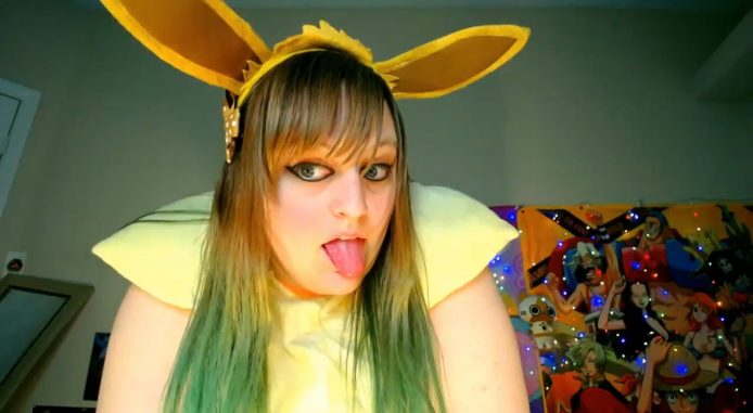 Babyzelda Becomes Eevee For Her Bootylicious Pokemon Show