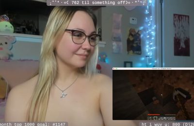 A Topless Game Of Minecraft With BladeBunny