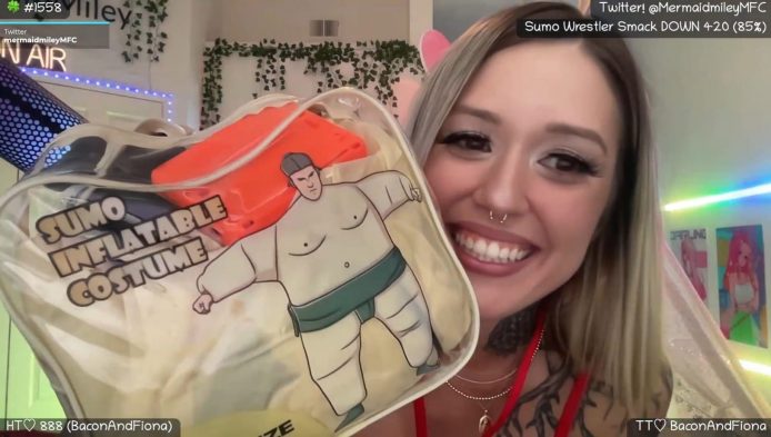 Mermaidmiley Presents: A Sumo Wrestler Body Slam