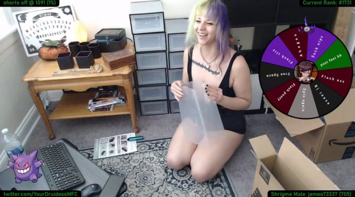 YourDruidess Spins Her Wheel For A Tasty Surprise