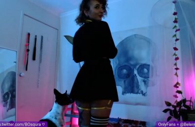 Belen_O Spins Her Wheel For Some Sexy Spanks