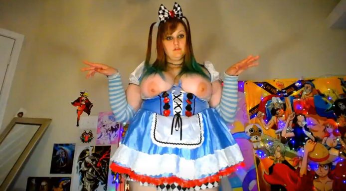 BabyZelda's Boobylicious Alice In Wonderland Show