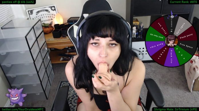YourDruidess Spins Her Wheel For Some Sexy Teases