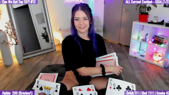 Natalia_Rae Presents: A Cute Cameo From Lola And A Game Of Cards