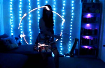PixieBrat's Glowing Hula Hoop Extravaganza