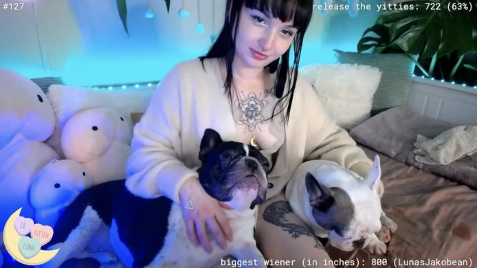 LilSpoopyLuna Is Doing A Wholesome With Two Fur Babies