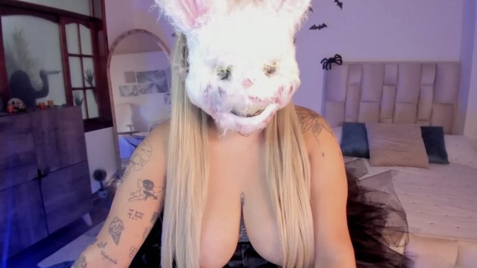 Kriss__Acuna Hops Into A Killer Bunny Outfit