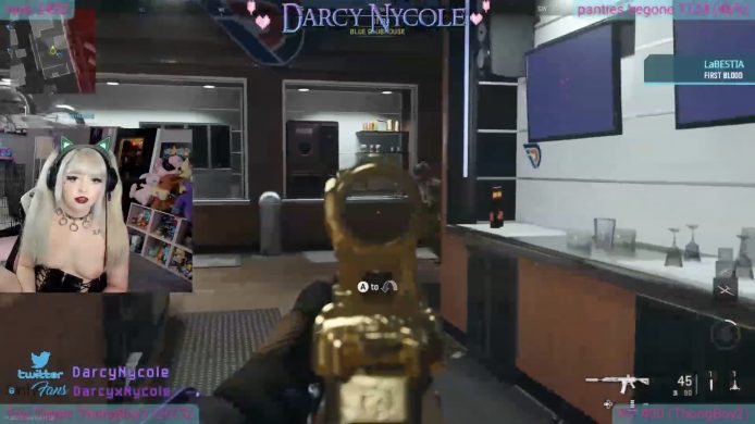 DarcyNycole Takes Up The Call Of Duty