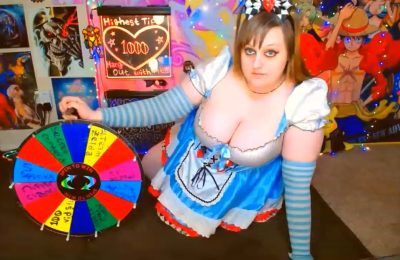Babyzelda Spins Her Colorful Wheel As Alice