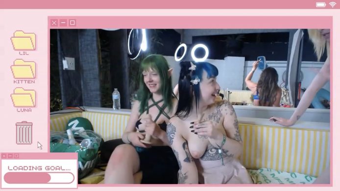 LilKittenLuna Continues Her Sexy MFC Social Shenanigans