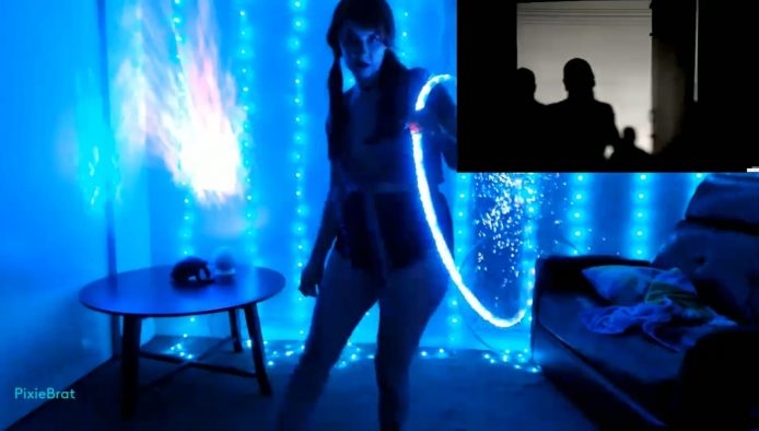 PixieBrat Swings Her Hoop To Some Very Sexy Music Videos