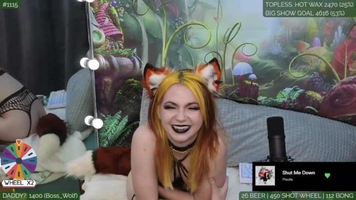 Lilykush Looks Foxy When Plugged In