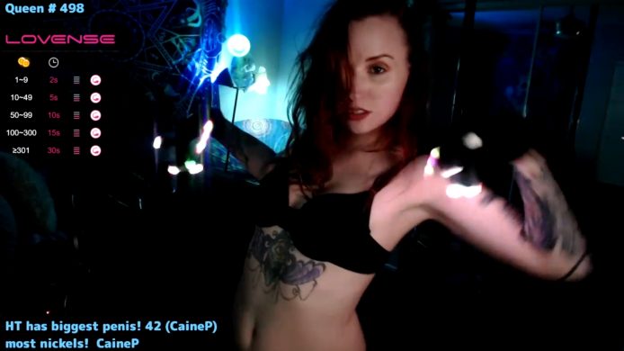 LilithMoon_ Lights Up Her Fingertips For A Sensual Dance Routine