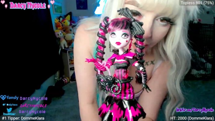 DarcyNycole Shows Off Her Amazing Doll Collection