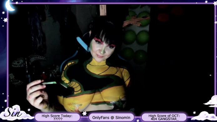 Sinomin Paints Herself Into Shenron