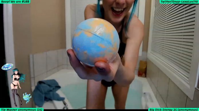 LexaLuv's Sexy Bubble Bath Show