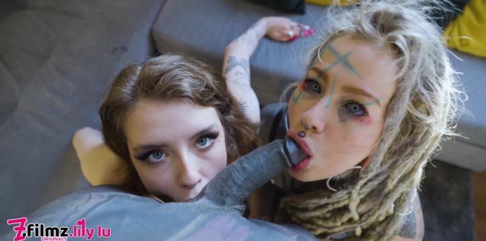 ZFilmz: Anuskatzz And Eden Ivy Share A Tattoo Treat