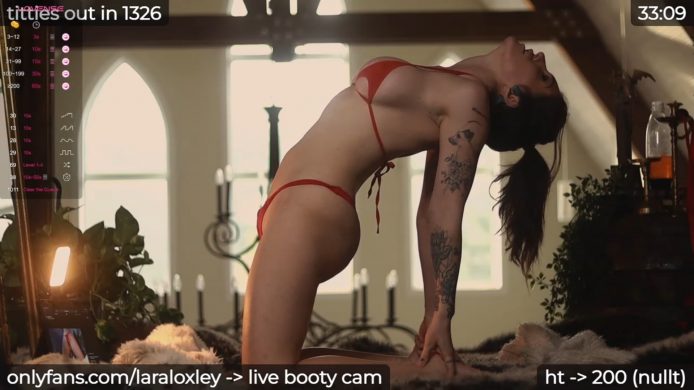 LaraLoxley's Sexy Bikini Yoga Show