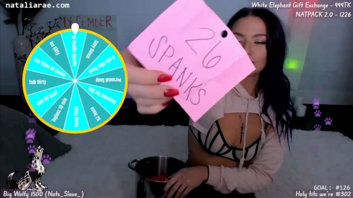 Natalia_Rae Draws Some Sexy Prizes From Her Big Pot