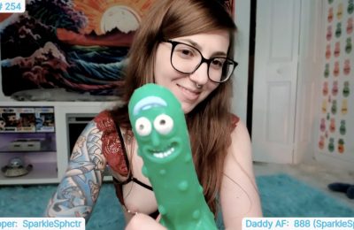 TheSharkQueen Has A Pickle Rick And She’s Not Afraid To Use It