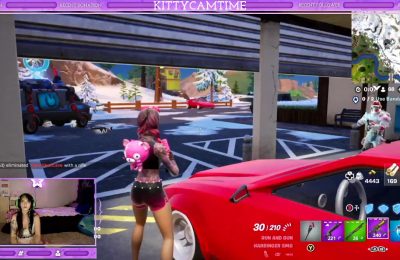 Kittycamtime Drops Into The World Of Fortnite