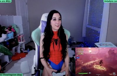 LexaLuv Spider Spooks People In Fortnite