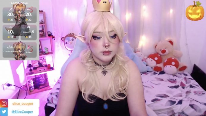 Elice_cooper_1 Stuns As Bowsette