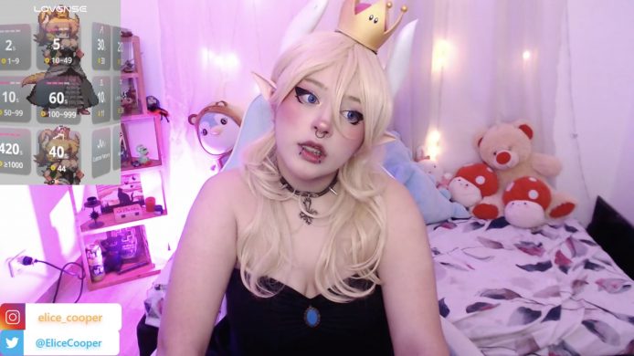 Elice_cooper_1 Stuns As Bowsette