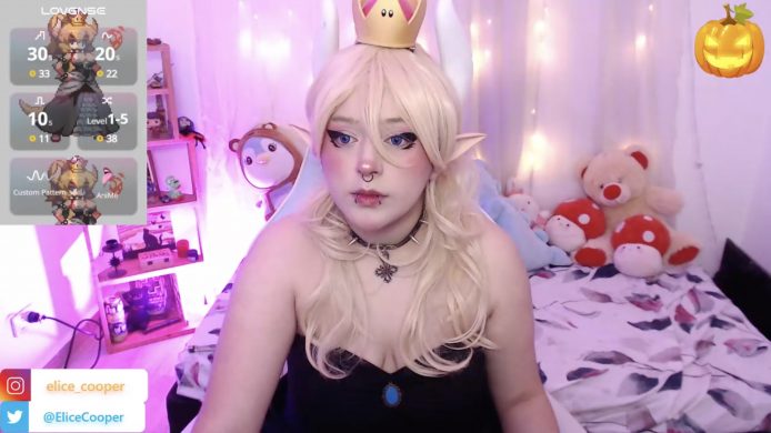 Elice_cooper_1 Stuns As Bowsette