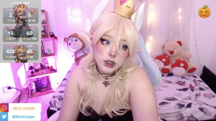 Elice_cooper_1 Stuns As Bowsette