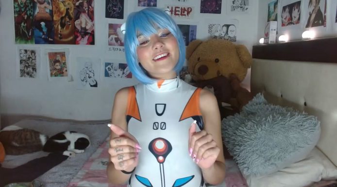 Brittany_bubbles Joins Neon Genesis Evangelion As Rei Ayanami