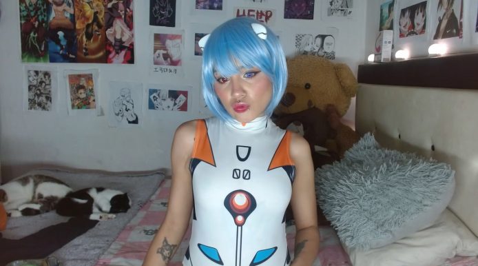 Brittany_bubbles Joins Neon Genesis Evangelion As Rei Ayanami