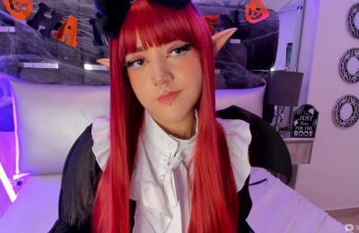 Charlotte_Myers Lets Out Her Inner Succubus As Rizu-Kyun